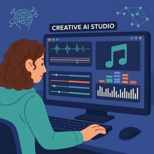 Creative AI Studio illustration
